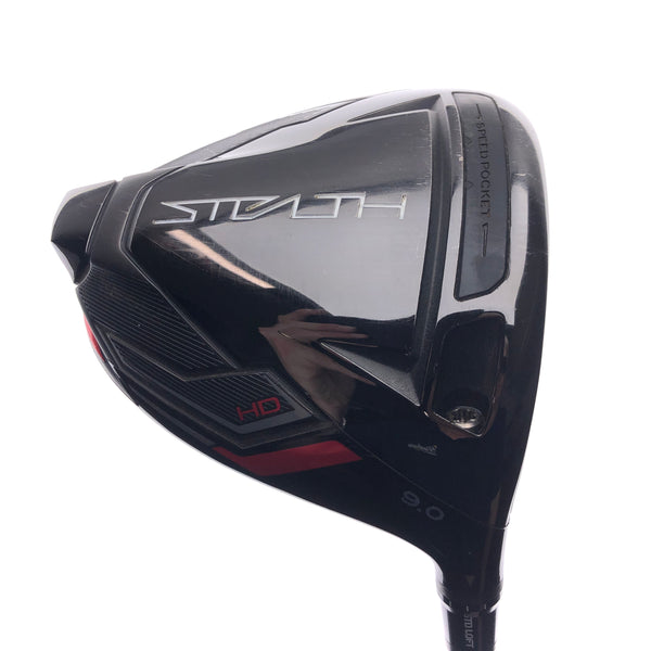 Used TaylorMade Stealth HD Driver / 9.0 Degrees / Stiff Flex