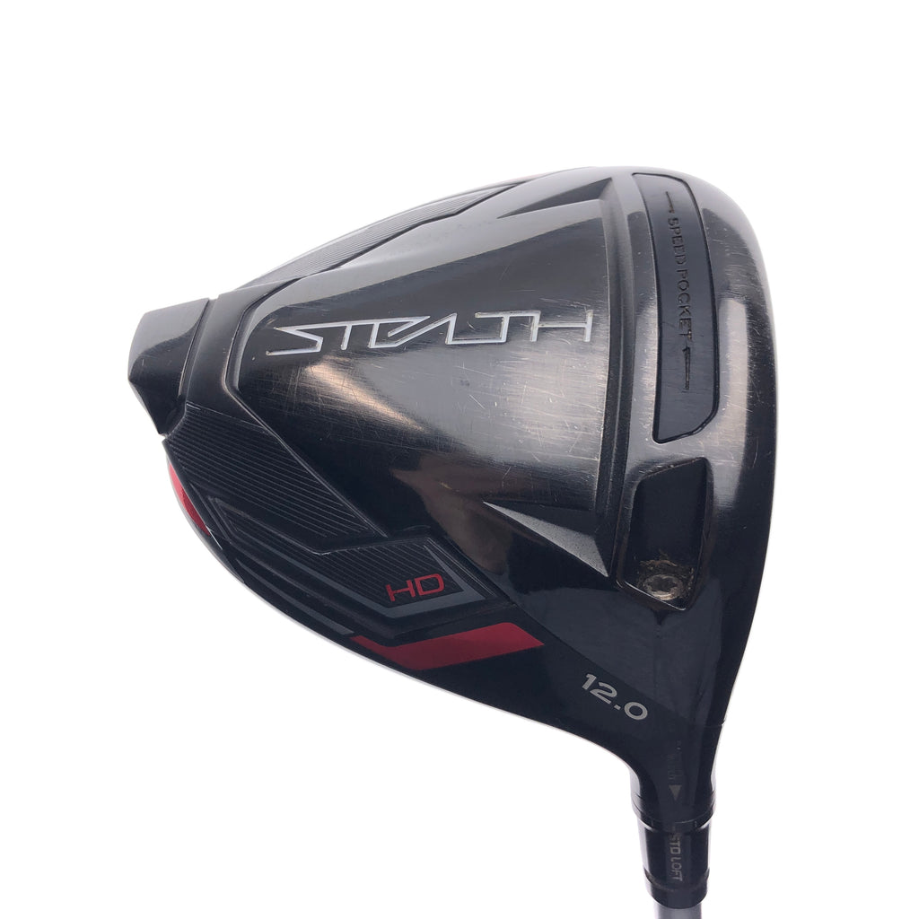 Used TaylorMade Stealth HD Driver / BGT Brava A75 Shaft / 12.0 Degrees / A Flex