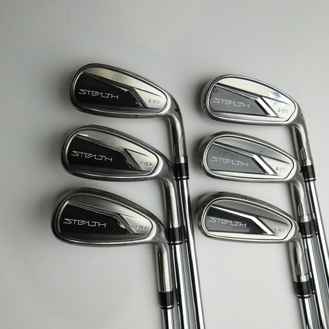 Used TaylorMade Stealth HD Iron Set / 5 - PW / Regular Flex