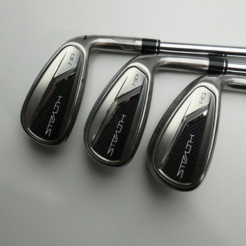 Used TaylorMade Stealth HD Iron Set / 5 - PW / Regular Flex