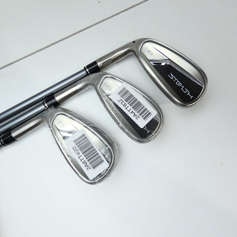 Used TaylorMade Stealth HD Iron Set / 5 - PW / Regular Flex / Left-Handed