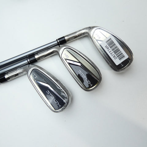 Used TaylorMade Stealth HD Iron Set / 5 - PW / Regular Flex / Left-Handed