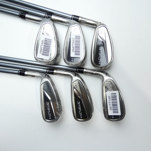 Used TaylorMade Stealth HD Iron Set / 5 - PW / Regular Flex / Left-Handed