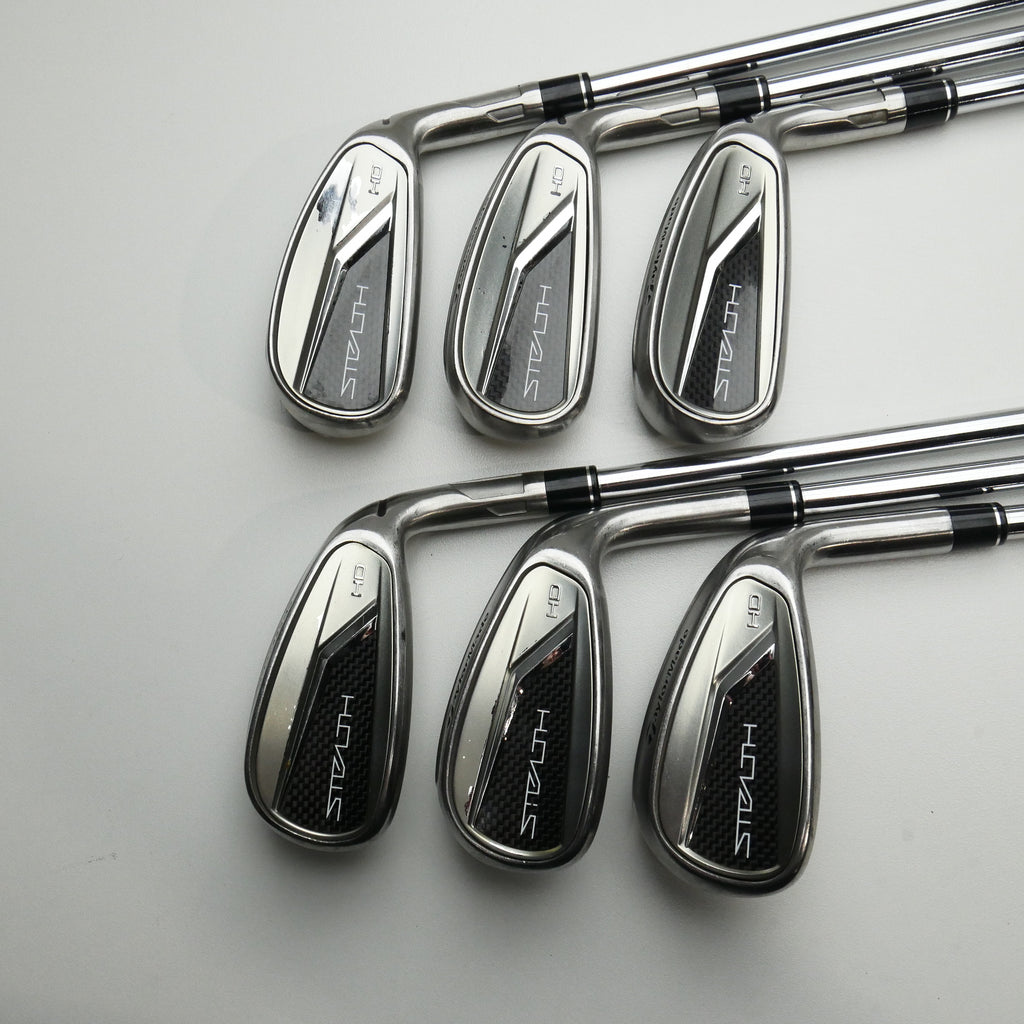 Used TaylorMade Stealth HD Iron Set / 5 - PW / Regular Flex