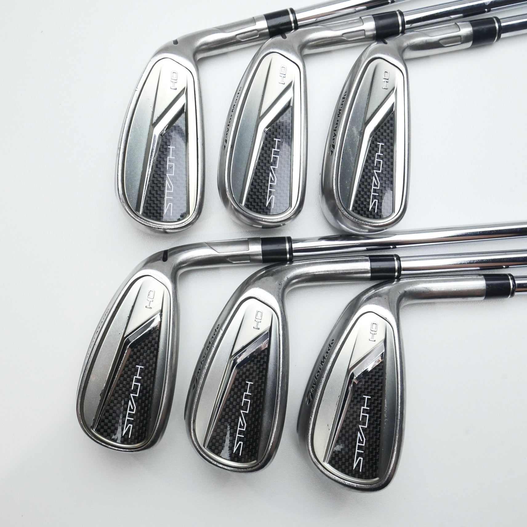 Used TaylorMade Stealth HD Iron Set / 5 - PW / Regular Flex