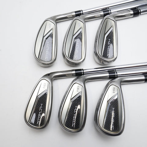 Used TaylorMade Stealth HD Iron Set / 5 - PW / Stiff Flex