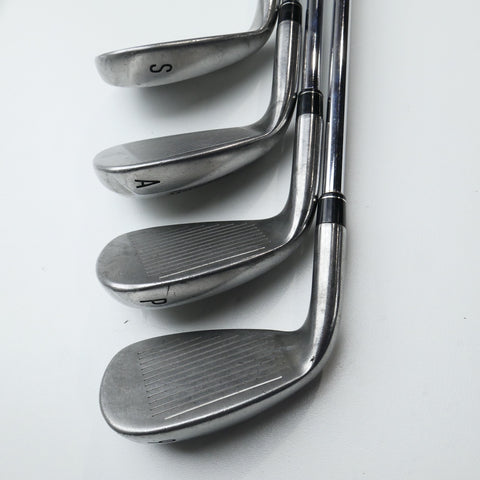 Used TaylorMade Stealth HD Iron Set / 5 - SW + AW / Regular Flex