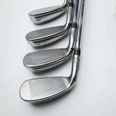 Used TaylorMade Stealth HD Iron Set / 5 - SW + AW / Regular Flex