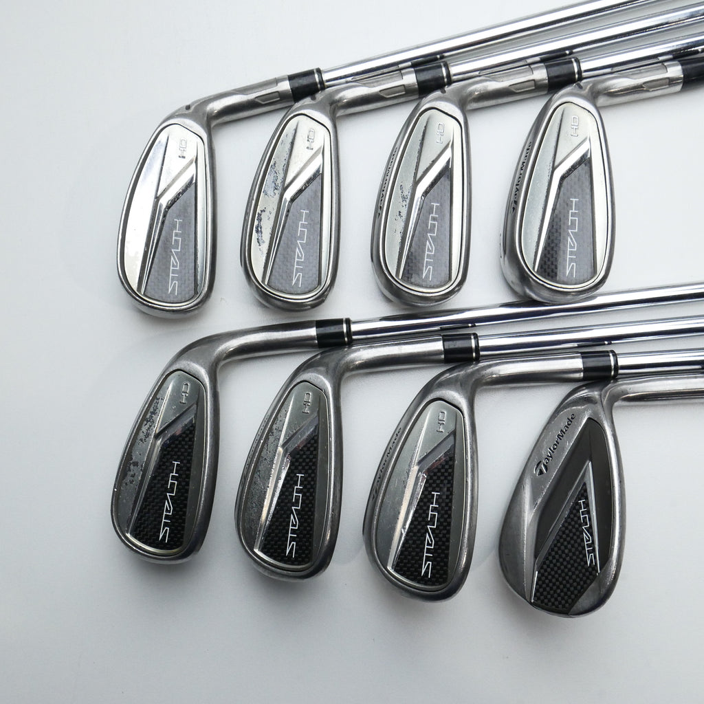 Used TaylorMade Stealth HD Iron Set / 5 - SW + AW / Regular Flex