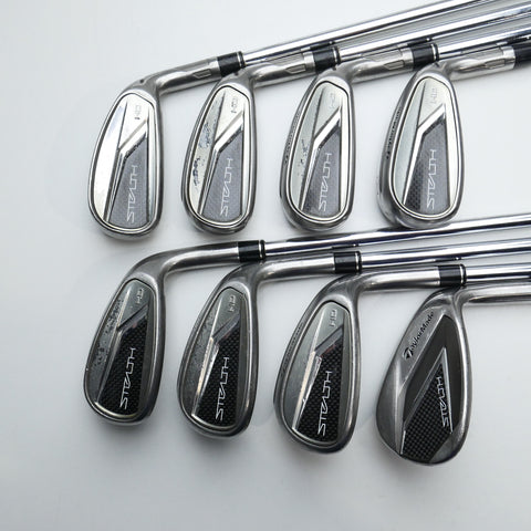 Used TaylorMade Stealth HD Iron Set / 5 - SW + AW / Regular Flex
