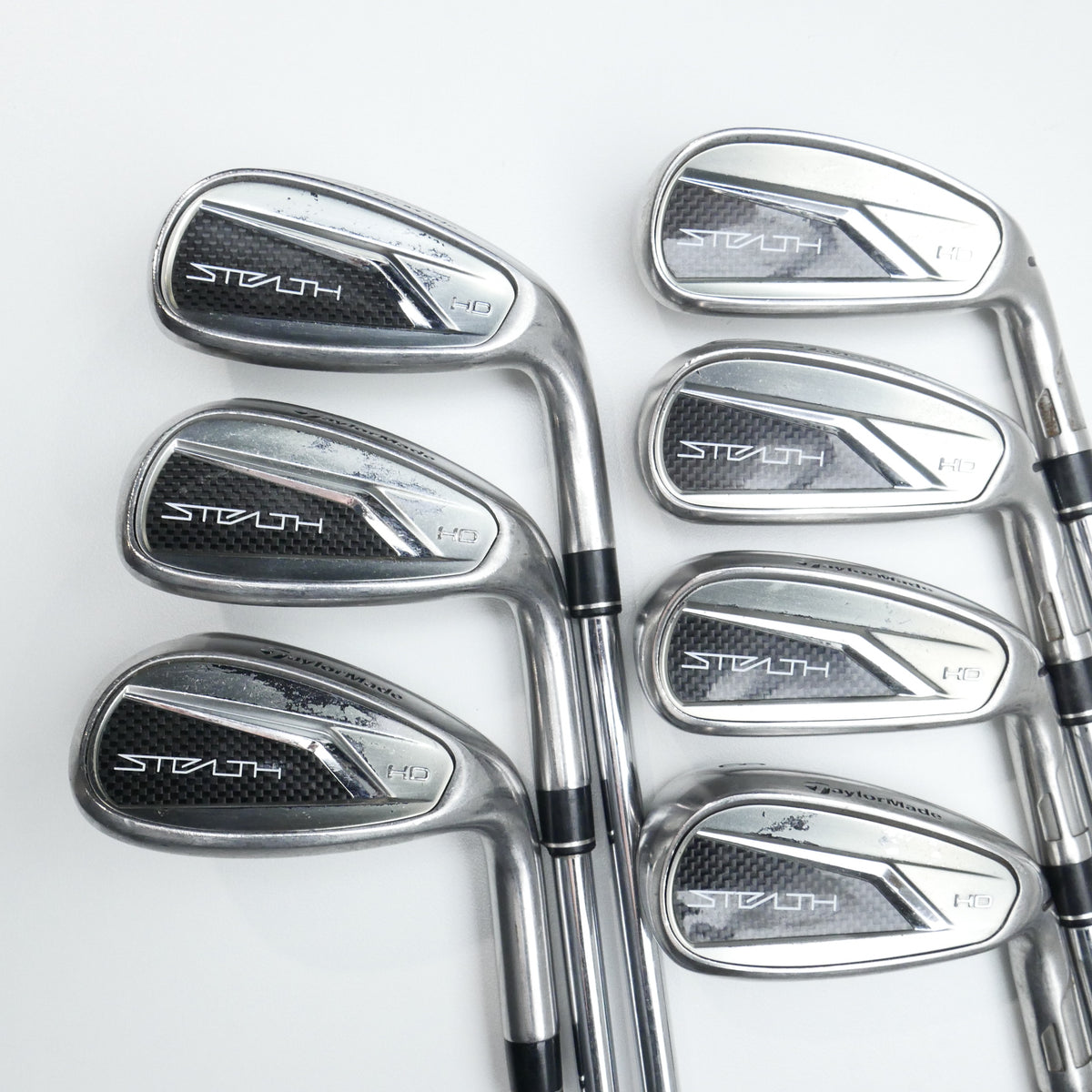 Used TaylorMade Stealth HD Iron Set / 5 - SW / Regular Flex