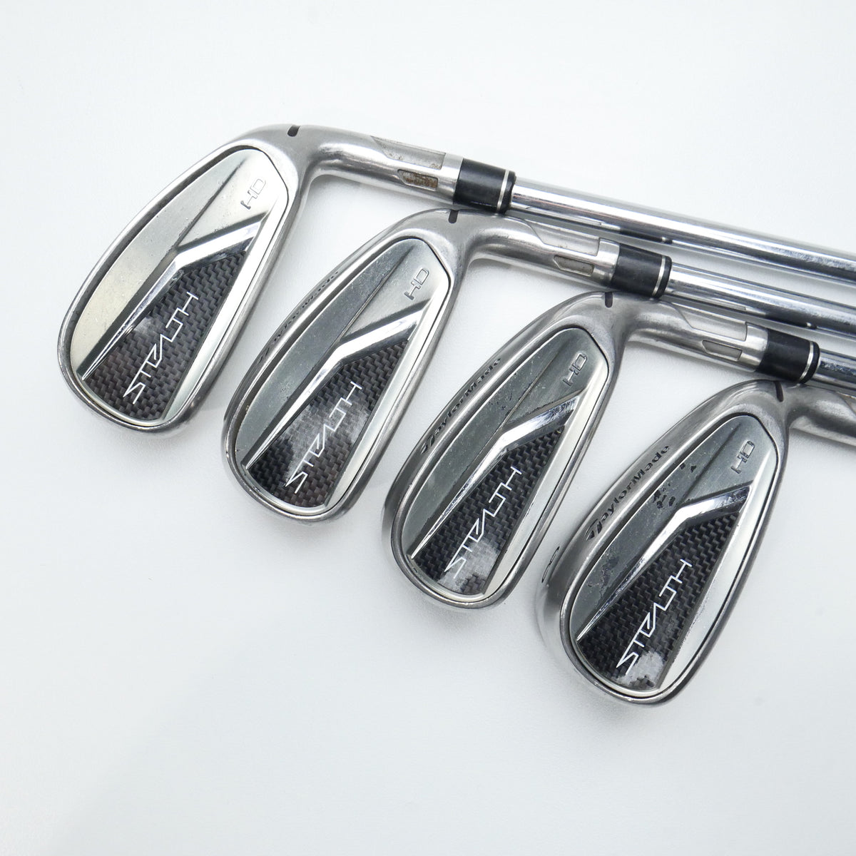Used TaylorMade Stealth HD Iron Set / 5 - SW / Regular Flex