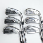 Used TaylorMade Stealth HD Iron Set / 6 - PW + AW / Regular Flex