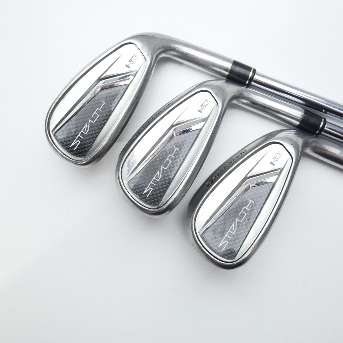 Used TaylorMade Stealth HD Iron Set / 6 - PW + AW / Regular Flex