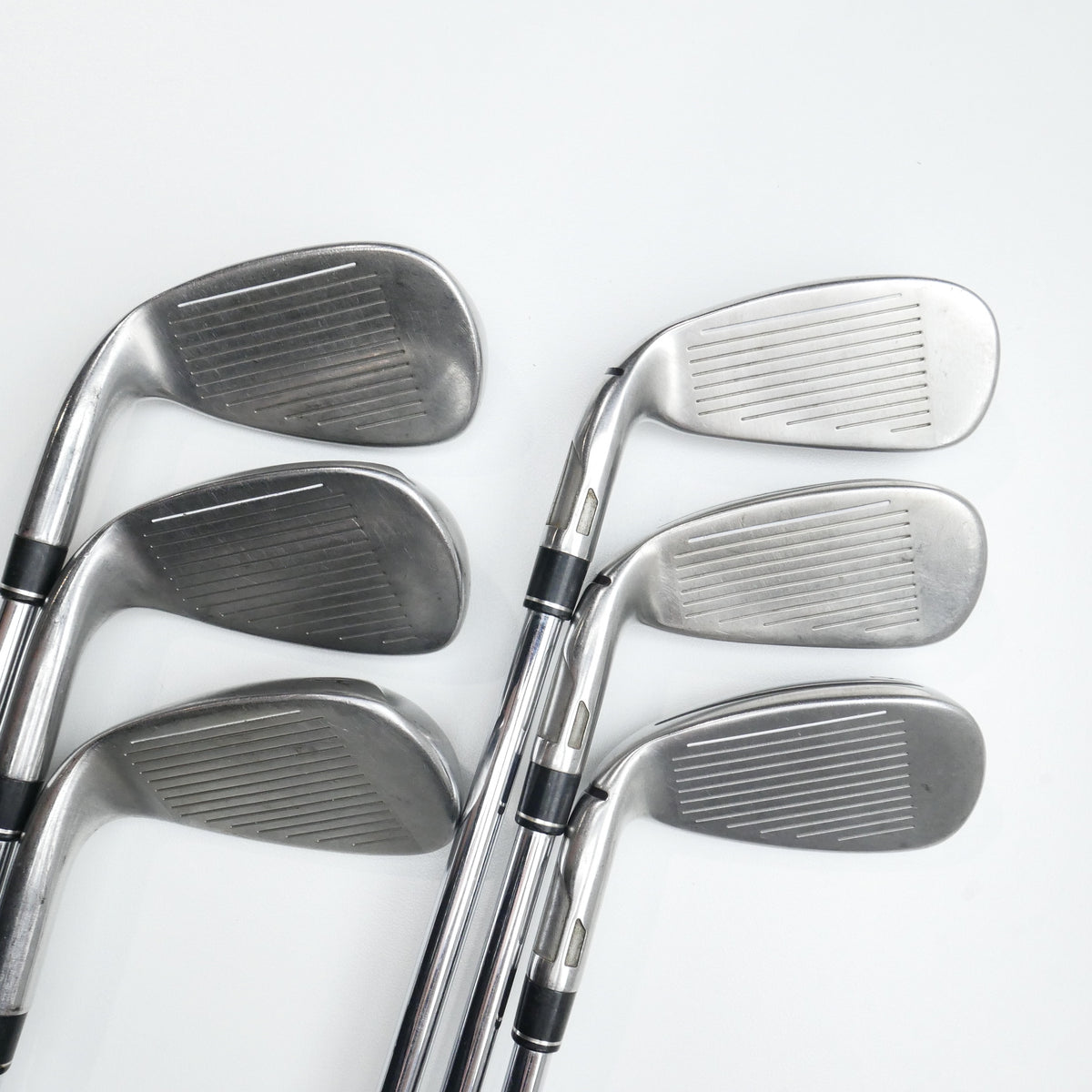 Used TaylorMade Stealth HD Iron Set / 6 - PW + AW / Regular Flex