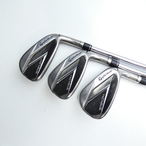 Used TaylorMade Stealth Iron Set / 4 - 9 IRON / Regular Flex