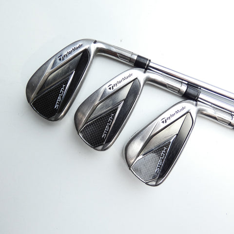 Used TaylorMade Stealth Iron Set / 4 - 9 IRON / Regular Flex