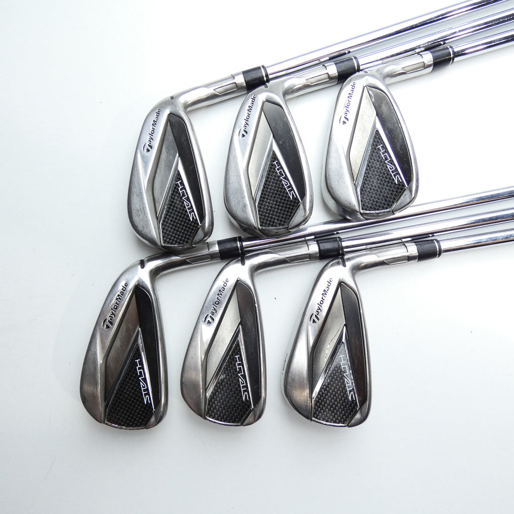 Used TaylorMade Stealth Iron Set / 4 - 9 IRON / Regular Flex