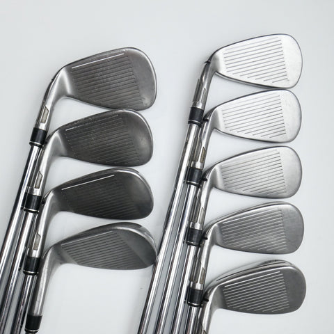 Used TaylorMade Stealth Iron Set / 4 - SW + AW / Stiff Flex
