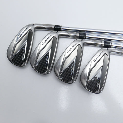 Used TaylorMade Stealth Iron Set / 4 - SW / Stiff Flex