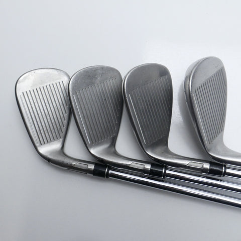 Used TaylorMade Stealth Iron Set / 4 - SW / Stiff Flex