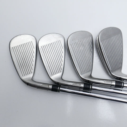 Used TaylorMade Stealth Iron Set / 4 - SW / Stiff Flex