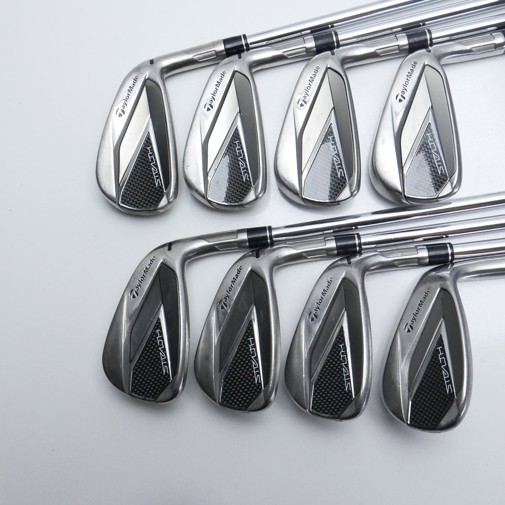 Used TaylorMade Stealth Iron Set / 4 - SW / Stiff Flex