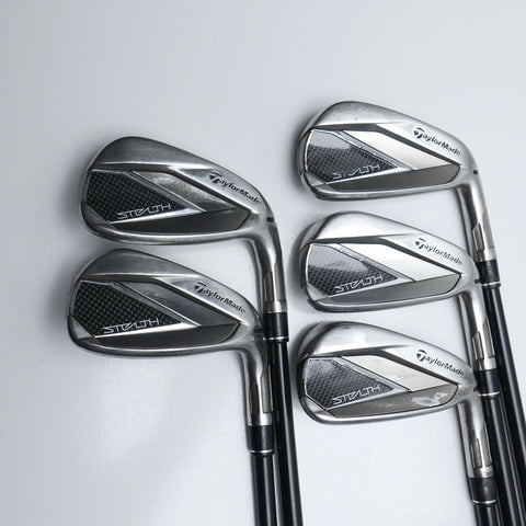 Used TaylorMade Stealth Iron Set / 5 - 9 IRON / Regular Flex