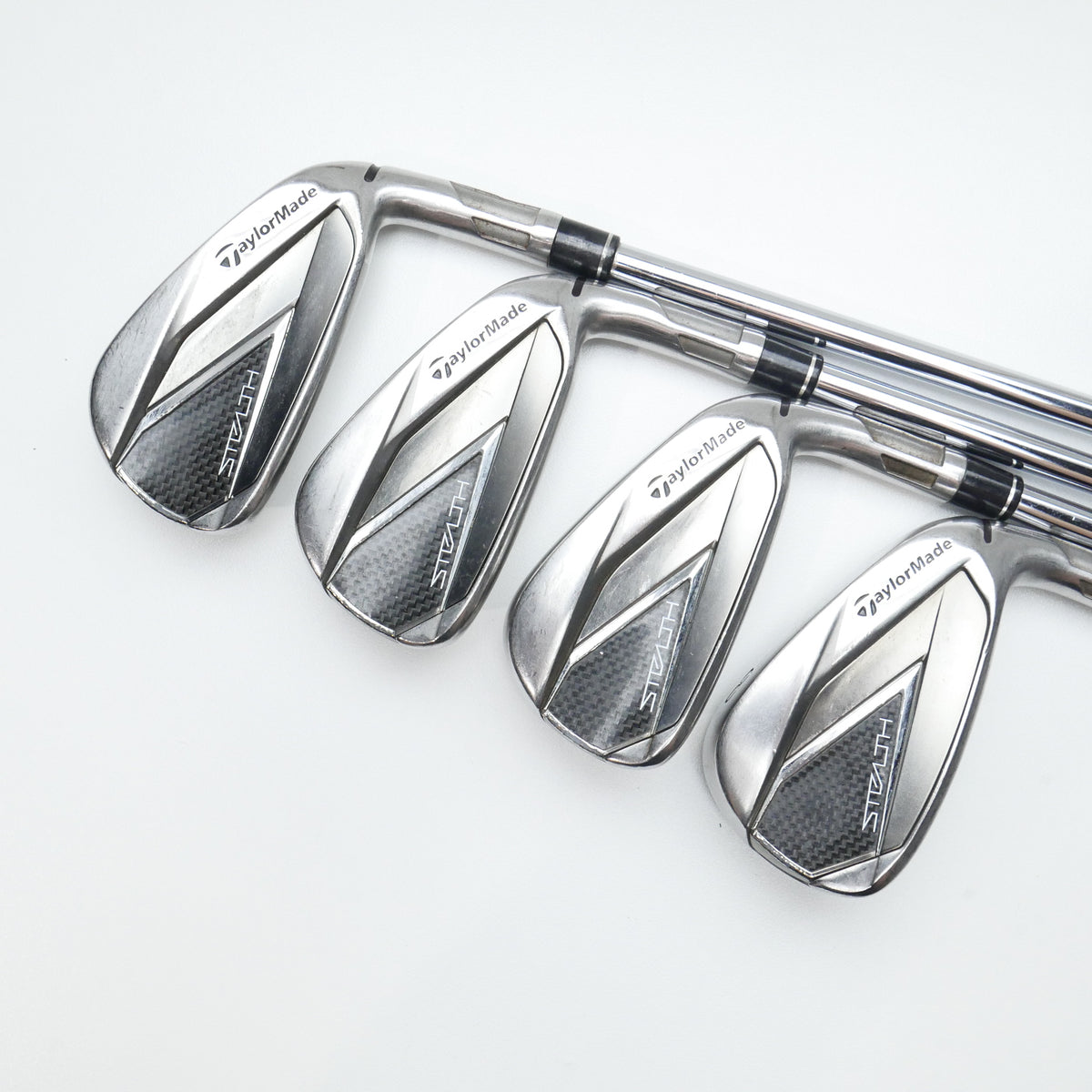 Used TaylorMade Stealth Iron Set / 5 - PW + AW + LW / X-Stiff Flex