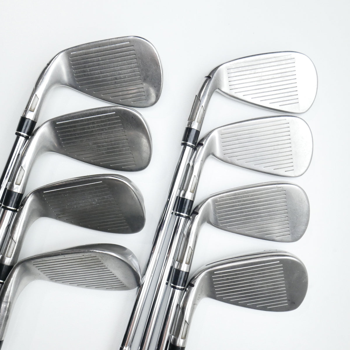 Used TaylorMade Stealth Iron Set / 5 - PW + AW + LW / X-Stiff Flex