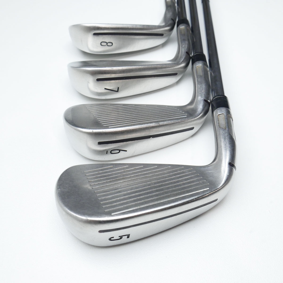 Used TaylorMade Stealth Iron Set / 5 - PW + AW + LW / X-Stiff Flex