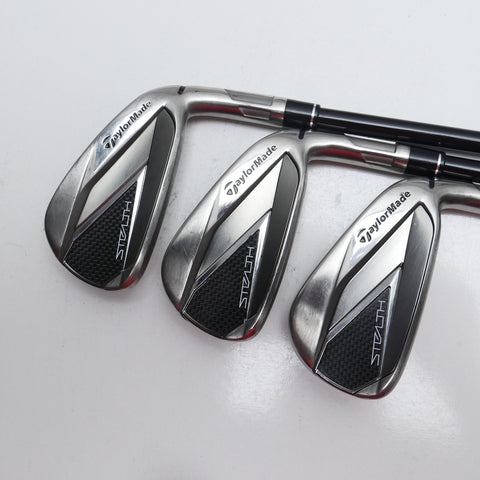 Used TaylorMade Stealth Iron Set / 5 - PW / Regular Flex / -1 Inch Shorter