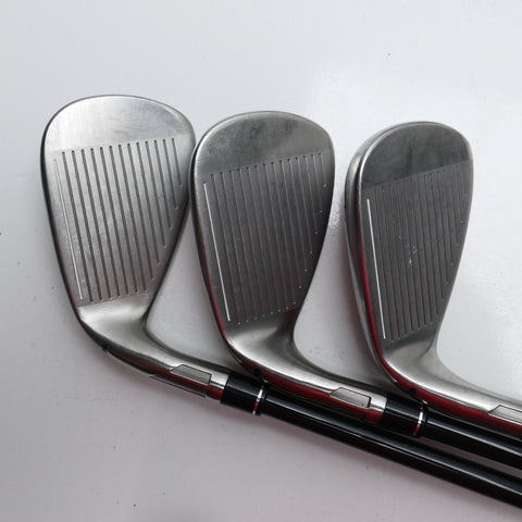 Used TaylorMade Stealth Iron Set / 5 - PW / Regular Flex / -1 Inch Shorter