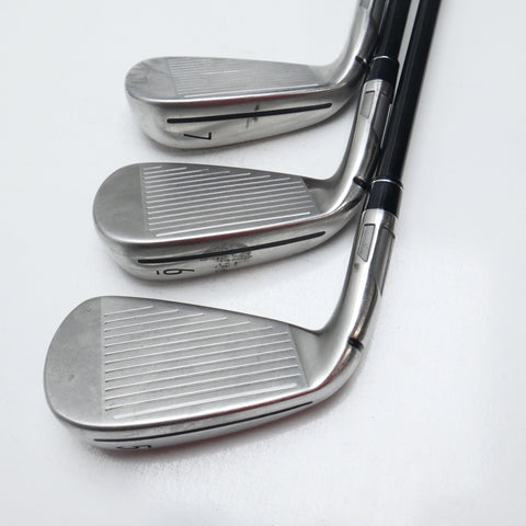 Used TaylorMade Stealth Iron Set / 5 - PW / Regular Flex / -1 Inch Shorter