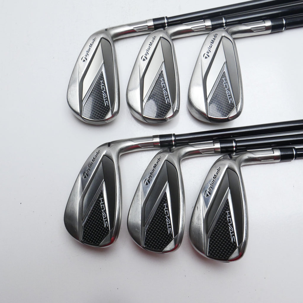 Used TaylorMade Stealth Iron Set / 5 - PW / Regular Flex / -1 Inch Shorter