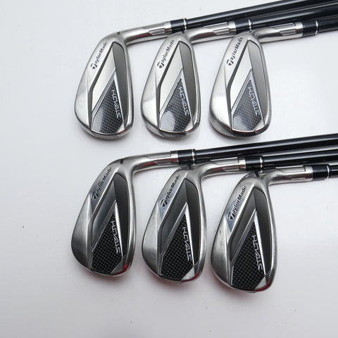 Used TaylorMade Stealth Iron Set / 5 - PW / Regular Flex / -1 Inch Shorter