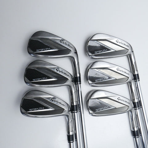 Used TaylorMade Stealth Iron Set / 5 - PW / Regular Flex