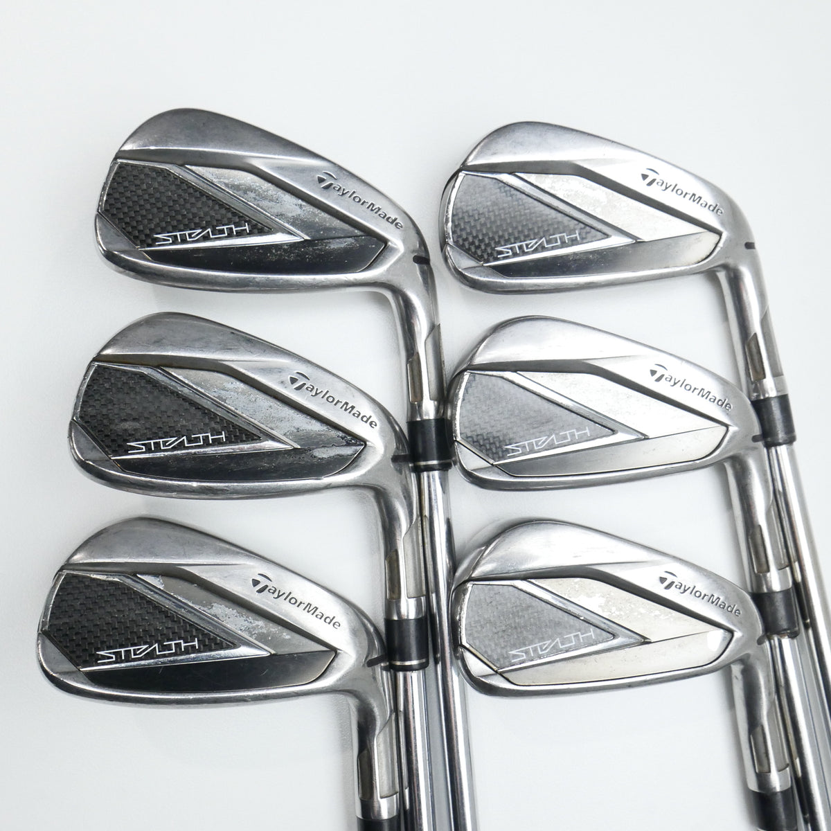 Used TaylorMade Stealth Iron Set / 5 - PW / Regular Flex
