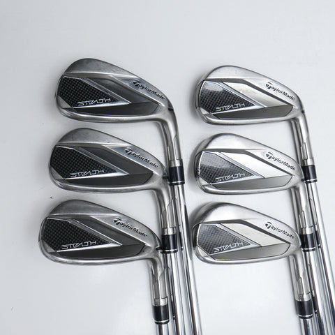 Used TaylorMade Stealth Iron Set / 5 - PW / Regular Flex