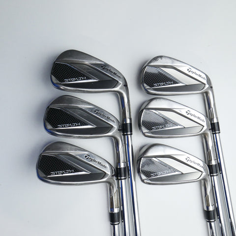 Used TaylorMade Stealth Iron Set / 5 - PW / Regular Flex