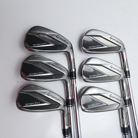 Used TaylorMade Stealth Iron Set / 5 - PW / Regular Flex