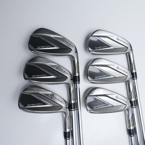 Used TaylorMade Stealth Iron Set / 5 - PW / Regular Flex