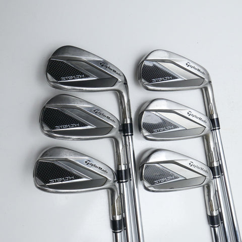 Used TaylorMade Stealth Iron Set / 5 - PW / Regular Flex