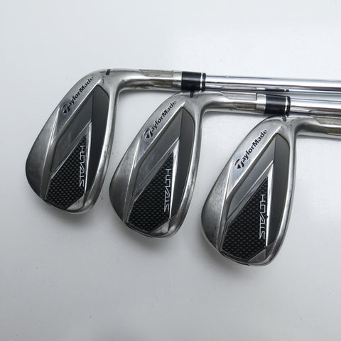 Used TaylorMade Stealth Iron Set / 5 - PW / Regular Flex