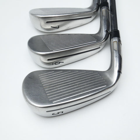 Used TaylorMade Stealth Iron Set / 5 - PW / Regular Flex
