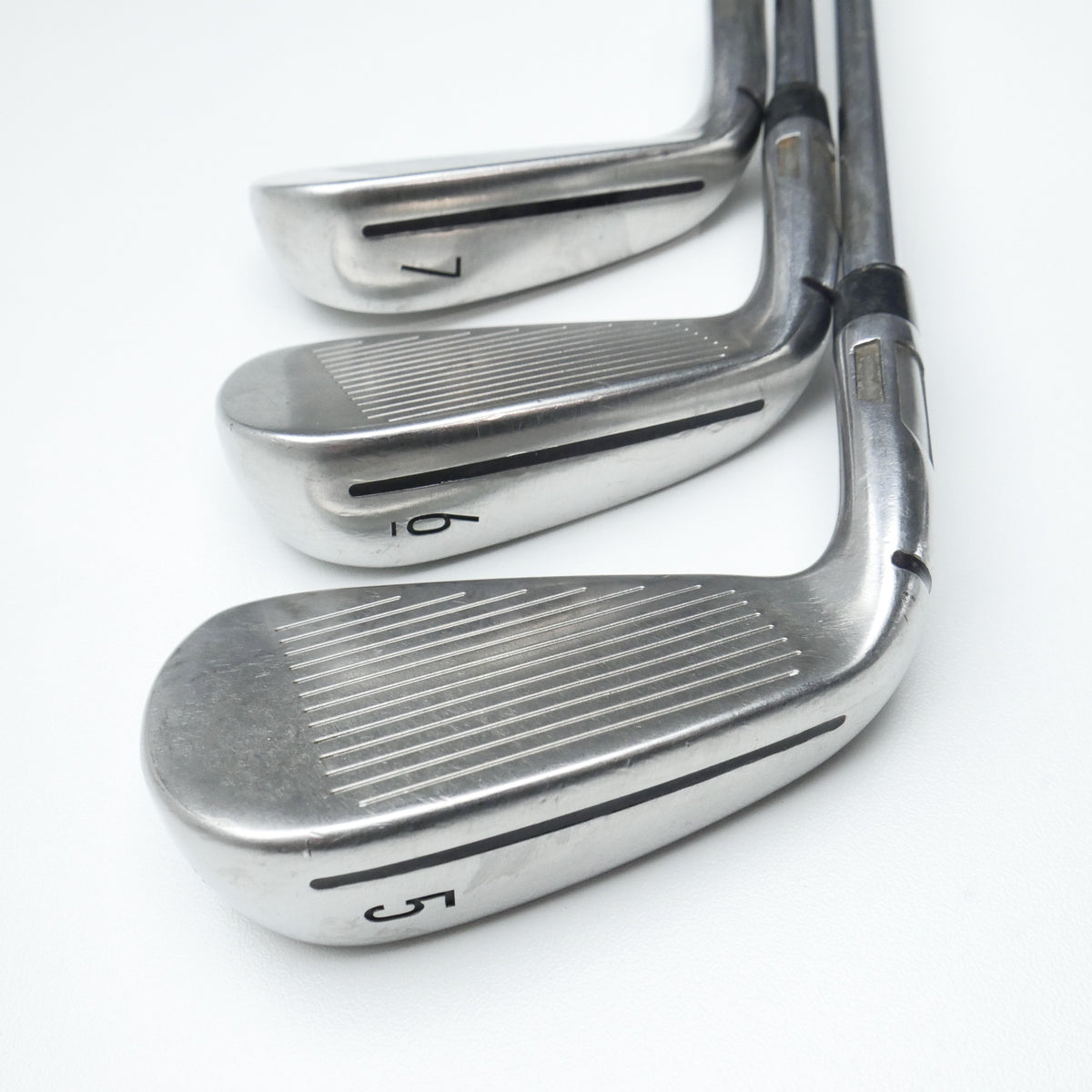 Used TaylorMade Stealth Iron Set / 5 - PW / Regular Flex