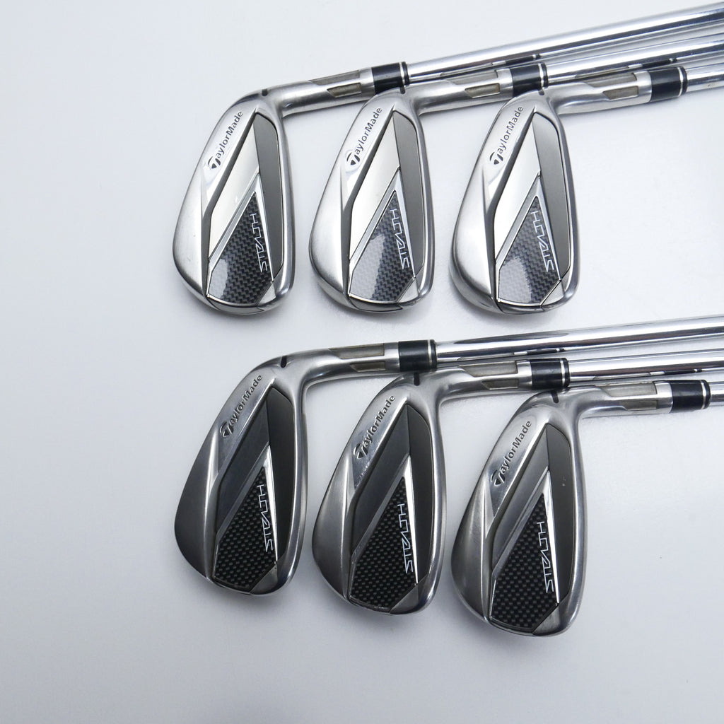 Used TaylorMade Stealth Iron Set / 5 - PW / Regular Flex