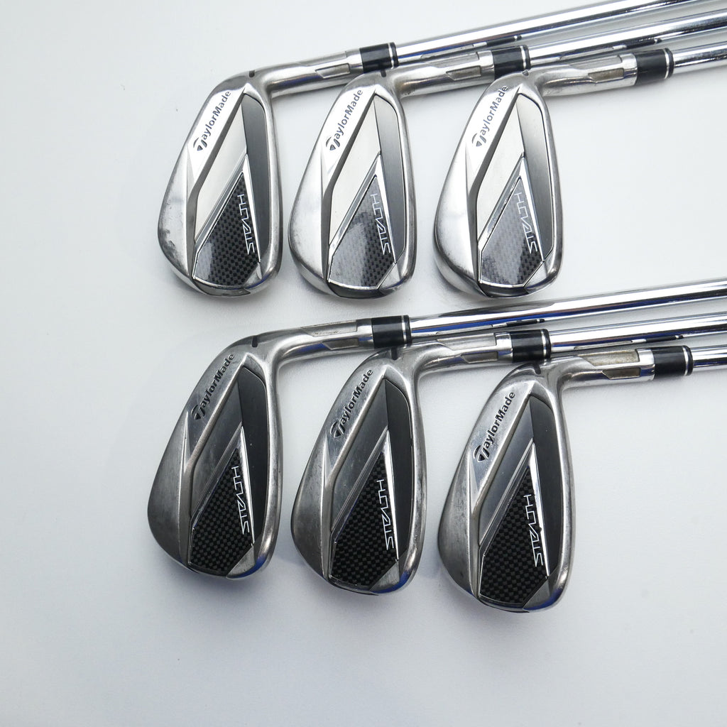 Used TaylorMade Stealth Iron Set / 5 - PW / Regular Flex