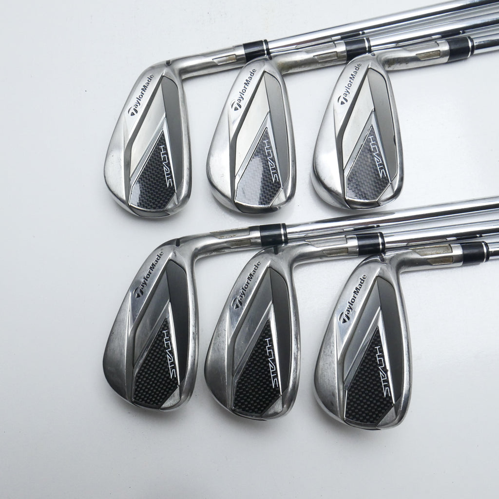 Used TaylorMade Stealth Iron Set / 5 - PW / Regular Flex