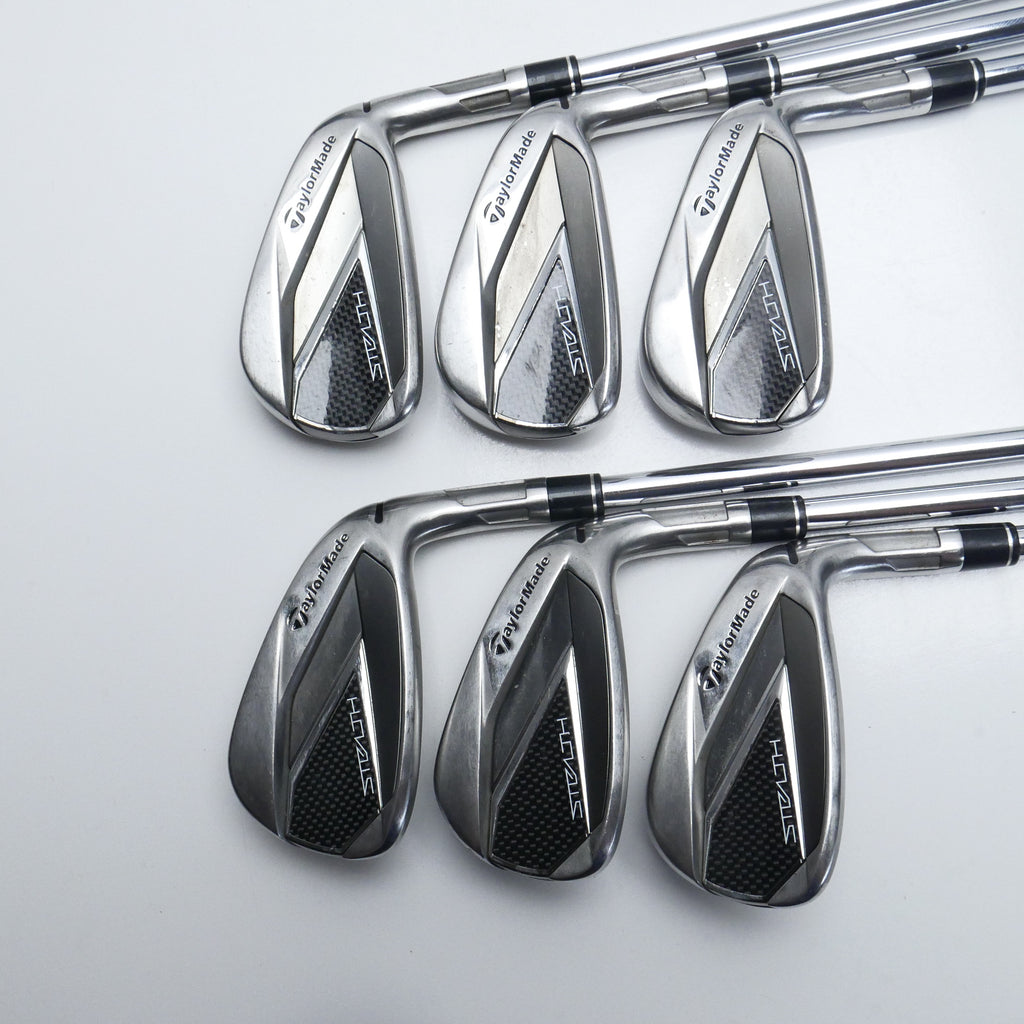 Used TaylorMade Stealth Iron Set / 5 - PW / Regular Flex